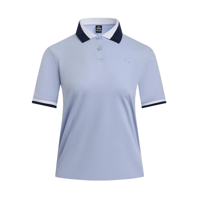 

Поло Courtcore женская Under Armour, светло-голубой