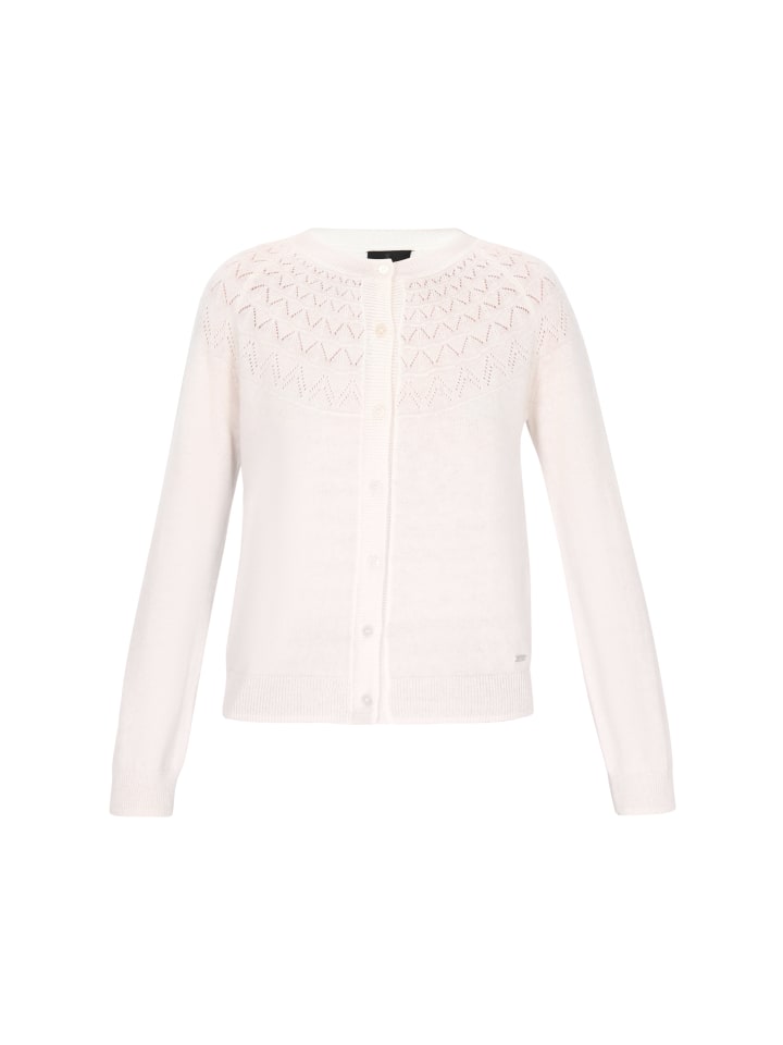 

Женский кардиган цвета слоновая кость DreiMaster