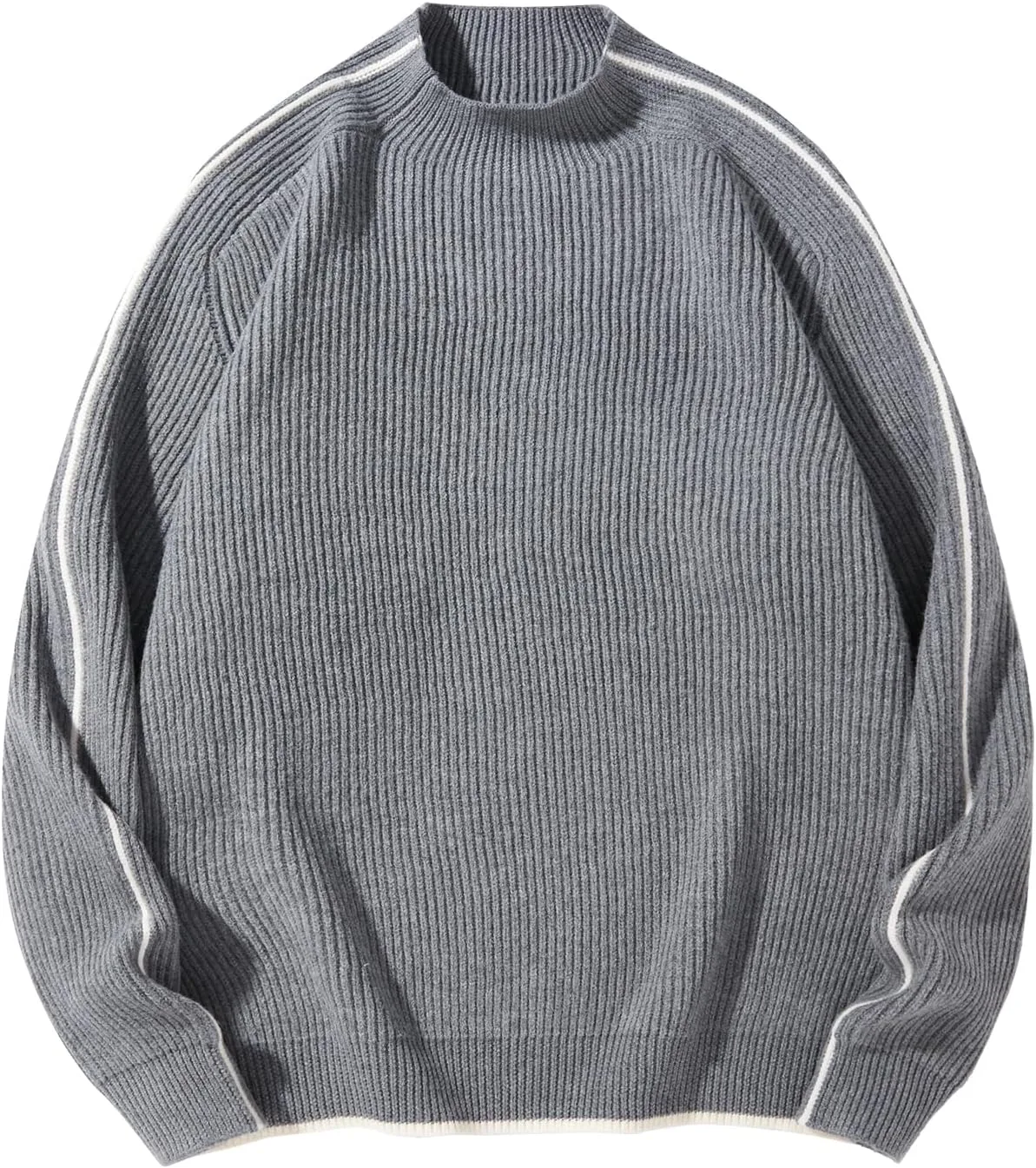 

Мужской свитер с длинными рукавами и полувысоким воротником SUPUSTEAM