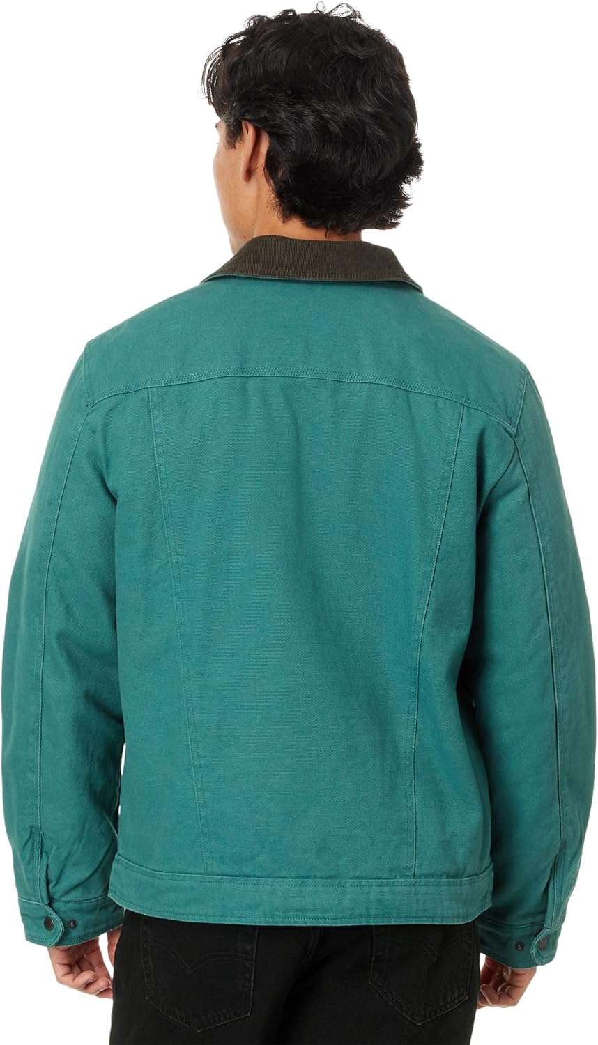 Куртка Levi's Workwear из хлопчатобумажной ткани с вельветовым воротником и воротником Depot, Atlantis Quilt Lined — фото 2