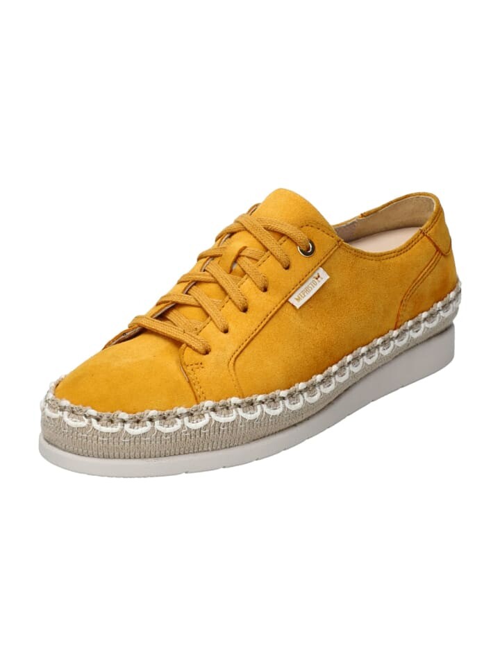 Элегантные туфли на шнуровке Mephisto Espadrilles, оранжевый