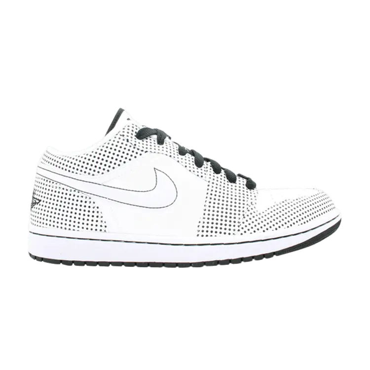 

Кроссовки Air Jordan Air Jordan 1 Phat Low 'White Black', белый