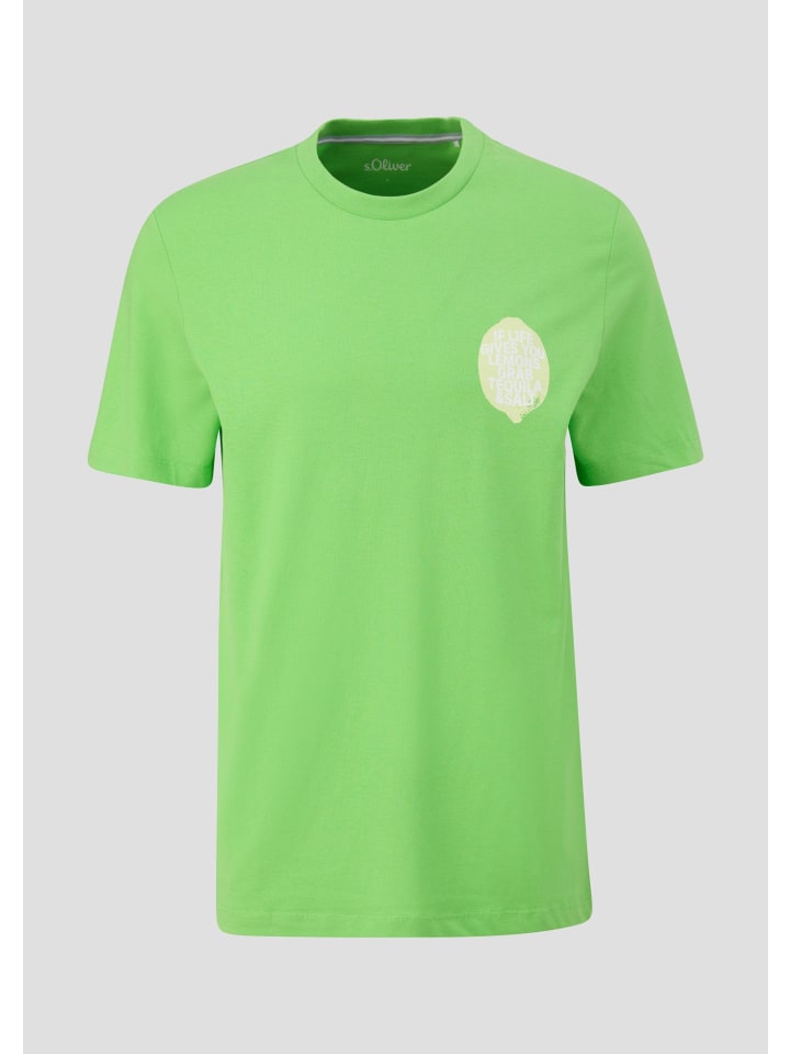 

Футболка в цвете 74D2_green s.Oliver, Зеленый, Футболка в цвете 74D2_green s.Oliver