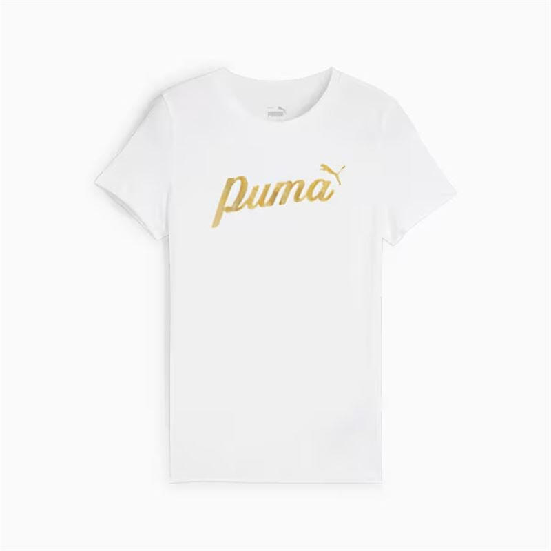 

Футболка Puma для девочек ESS SCRIPT Metallic Tee 682778
