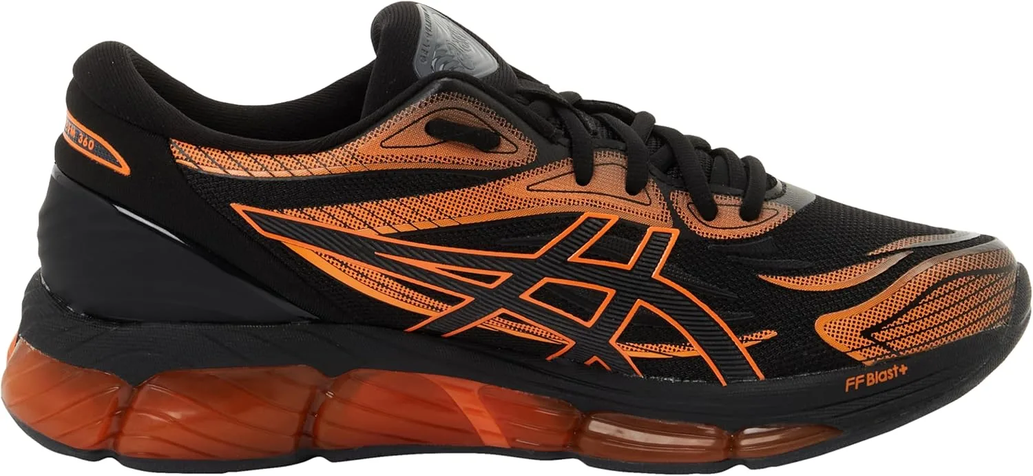 Кроссовки ASICS GEL-QUANTUM 360 VII, черный/оранжевый — фото 4