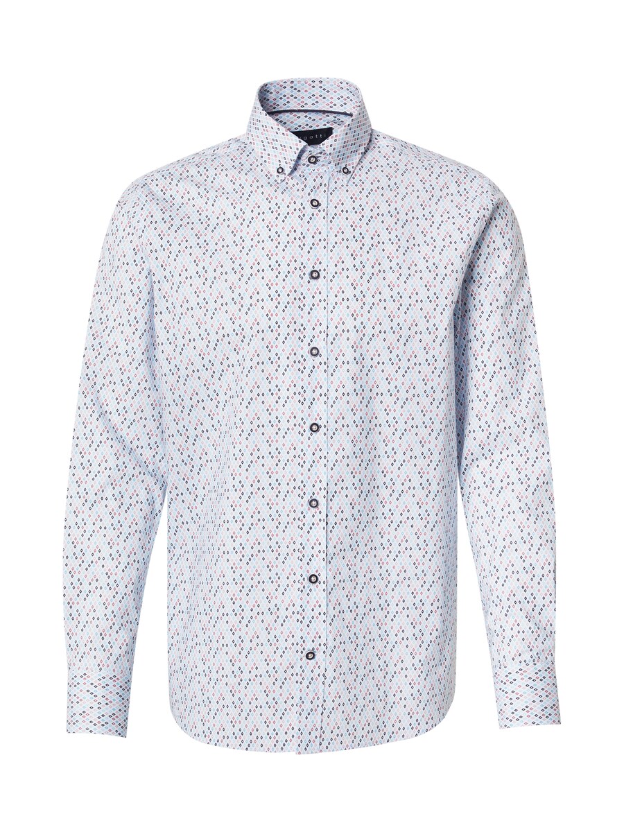 

Рубашка на пуговицах классического кроя bugatti, Light blue