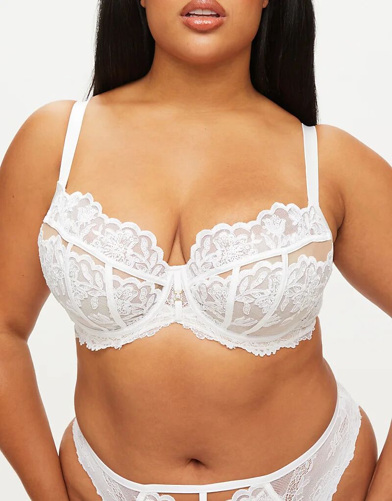 

Бюстгальтер-балконет Icon Fuller Bust без подкладок, белый цвет Ann Summers