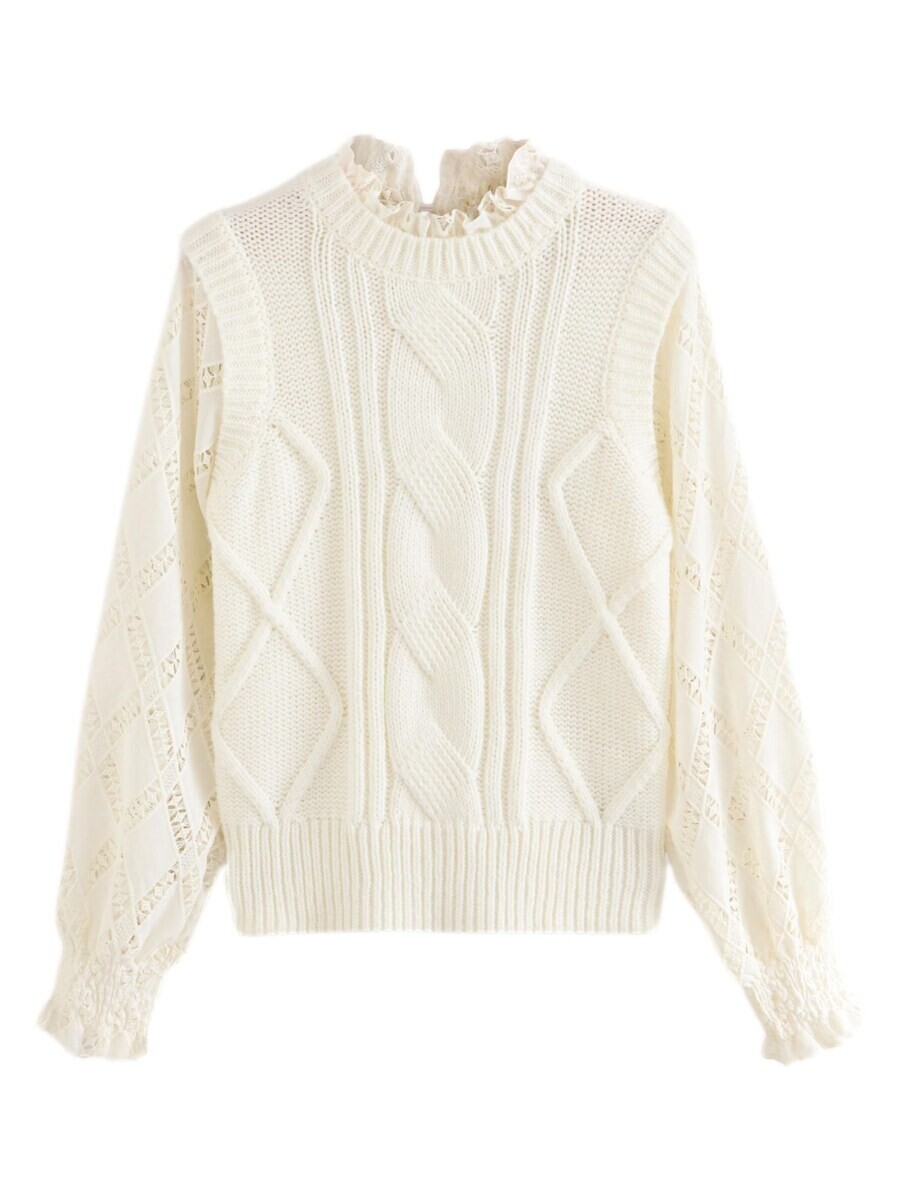 

Тонкий вязаный свитер Next Sweater, экрю