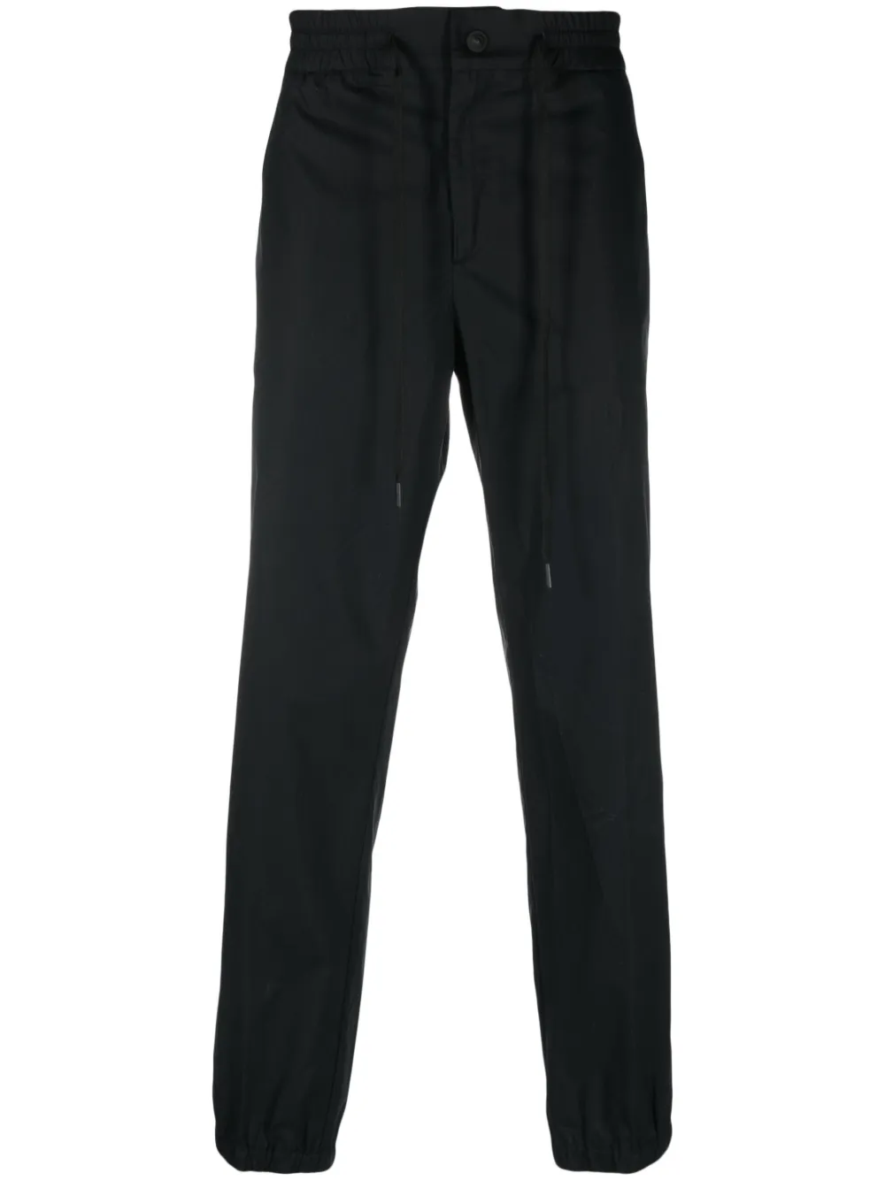 

Брюки с нашивкой-логотипом Versace Jeans Couture, черный