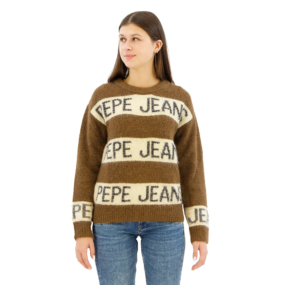 

Свитер Pepe Jeans Helmi, коричневый