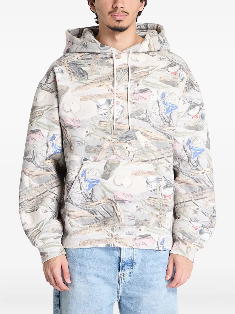 

Худи с принтом Patta, нейтральный