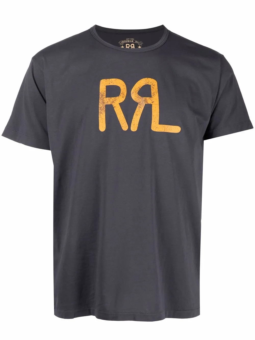

Футболка с логотипом Ralph Lauren RRL, синий