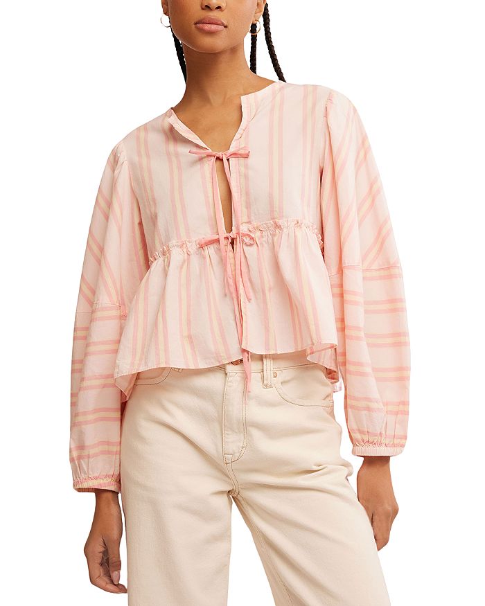 

Блузка для бранча Free People, розовый