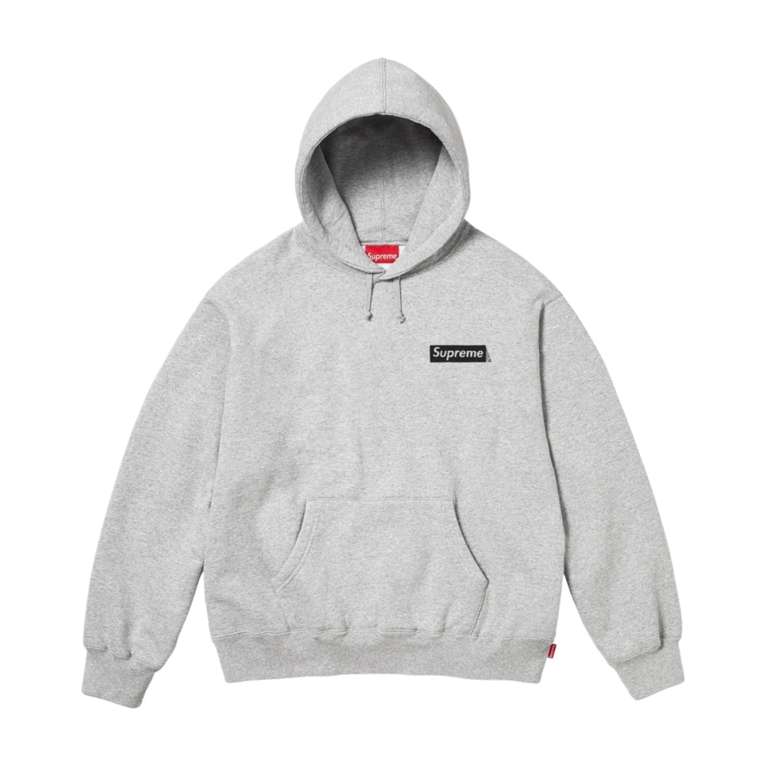 Толстовка Supreme FW25 President с капюшоном, цвет «серый меланж» — фото 2