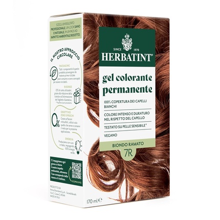 

Краска для волос Permanent 7R Copper Blonde 170ml