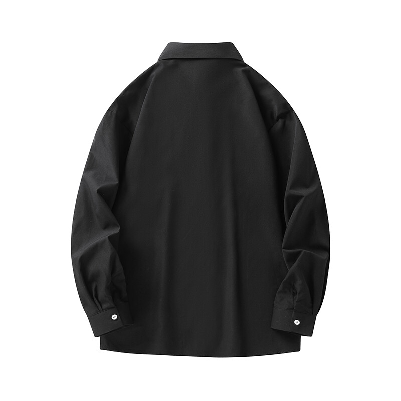 

Рубашка унисекс FUERZA, 2212 черные с короткими рукавами