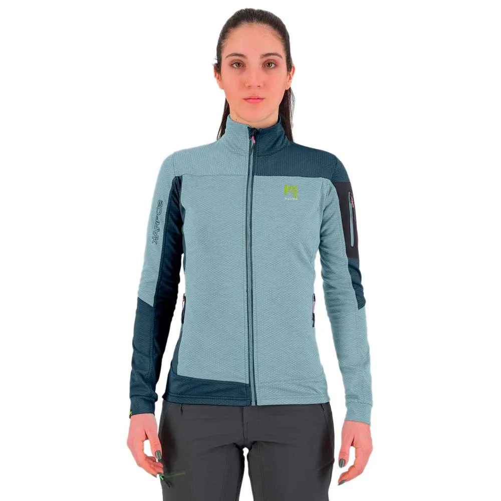 

Флис Karpos Cherz full zip, синий
