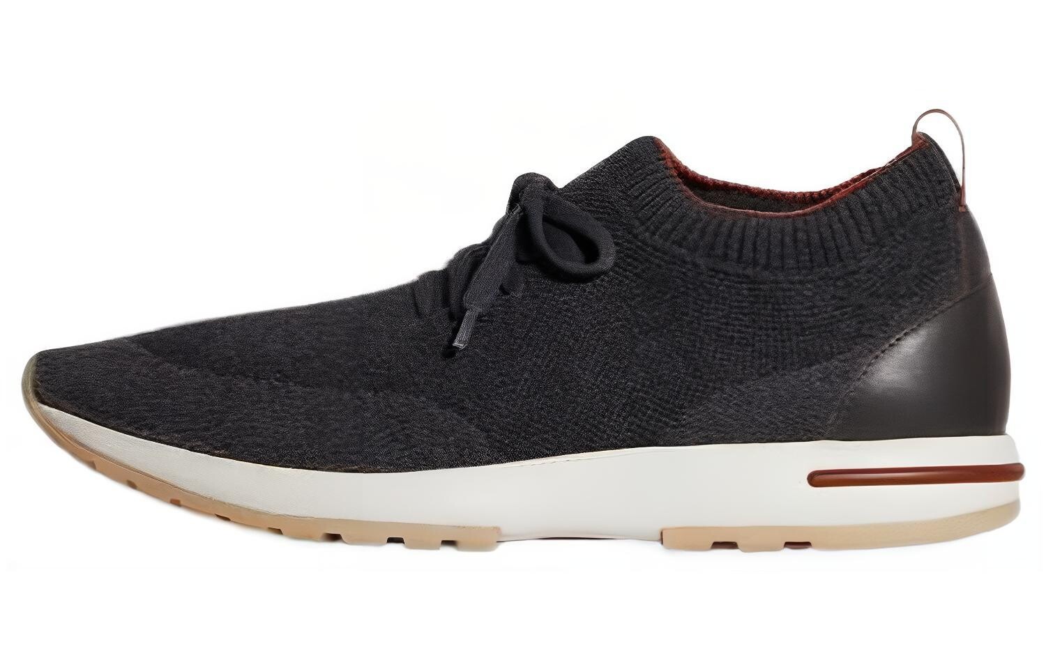 

Кроссовки Loro Piana Lifestyle Shoes Men Low-top Black, черный