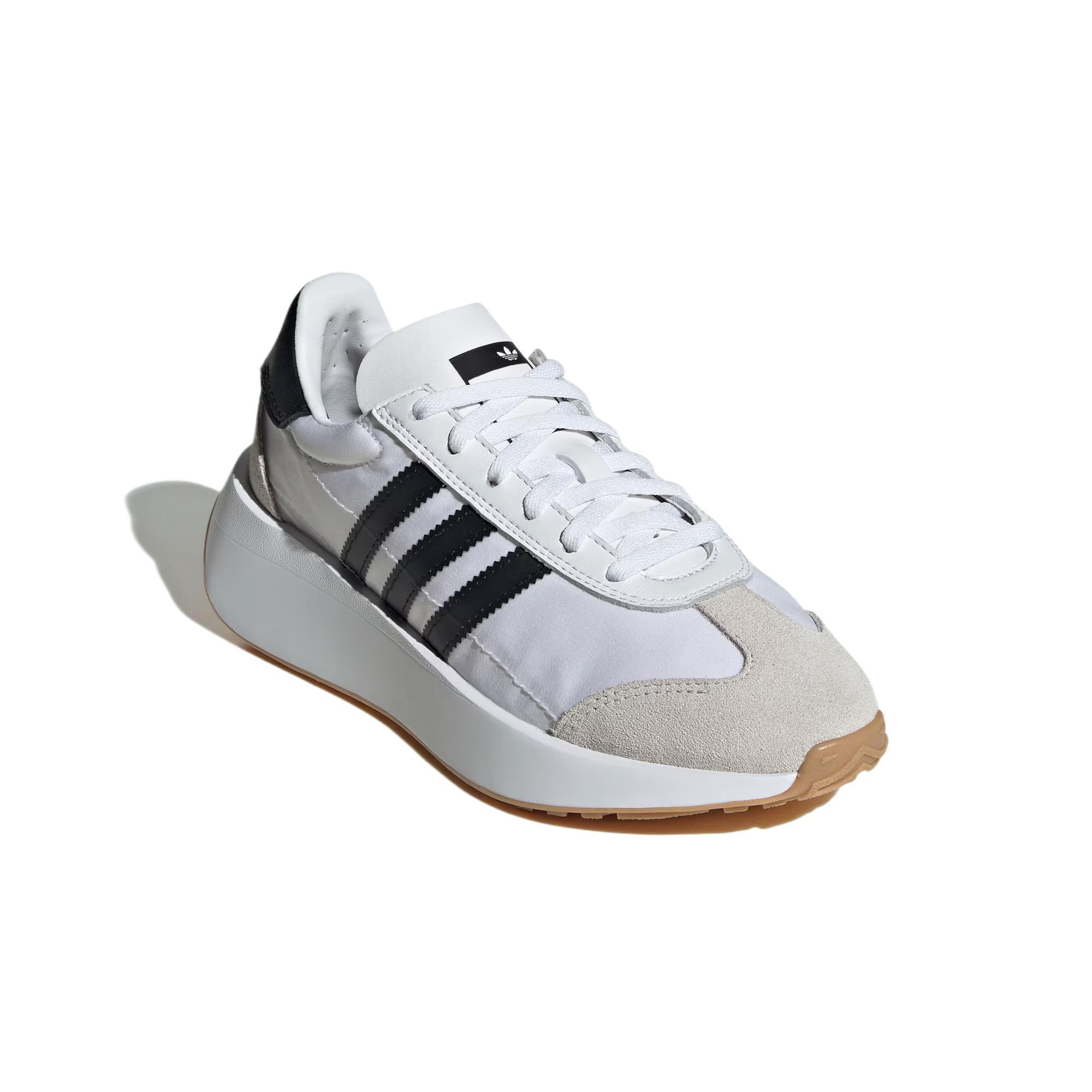 COUNTRY XLG износостойкие низкие детские кроссовки для повседневной жизни Adidas Originals, черный/белый — фото 3