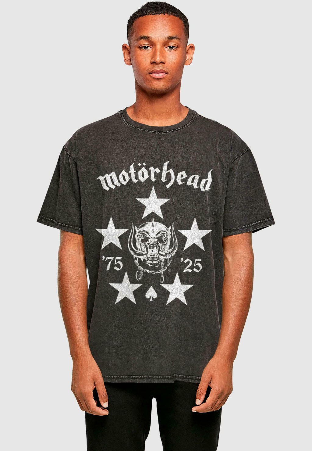 

Футболка с принтом MOTORHEAD Merchcode, черный