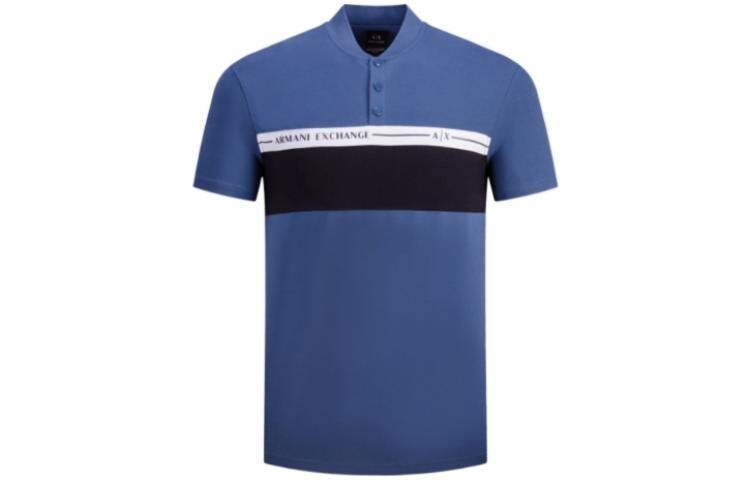 

Мужская рубашка-поло ARMANI EXCHANGE, цвет Blue