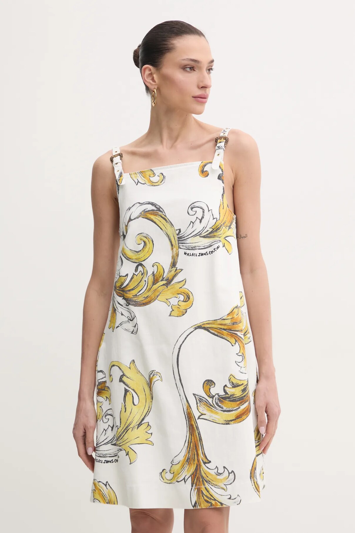 

Джинсовое платье Versace Jeans Couture, белый