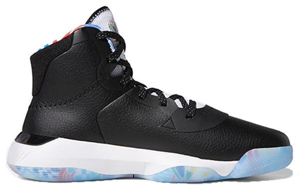 Кроссовки pro bounce 2019 Adidas, черный — фото 2