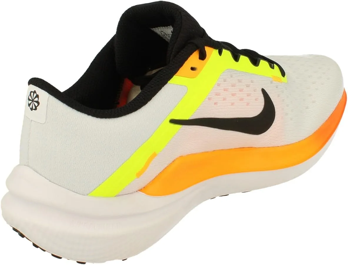 Мужские беговые кроссовки Nike Winflo DV4022, белый/черный/оранжевый — фото 3