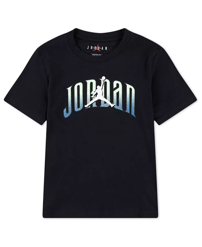 

Футболка с аркой Global для малышей и мальчиков Jordan, черный