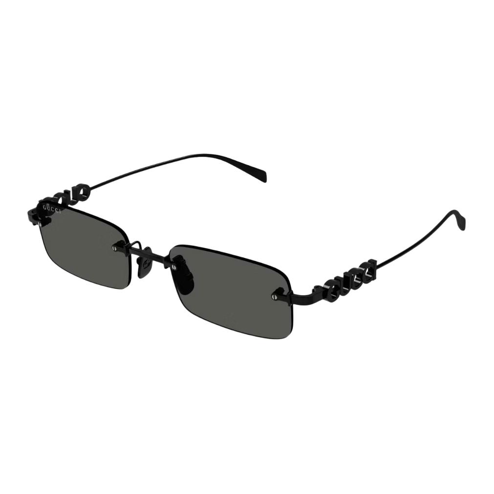 

GUCCI Прямоугольные солнцезащитные очки, Black