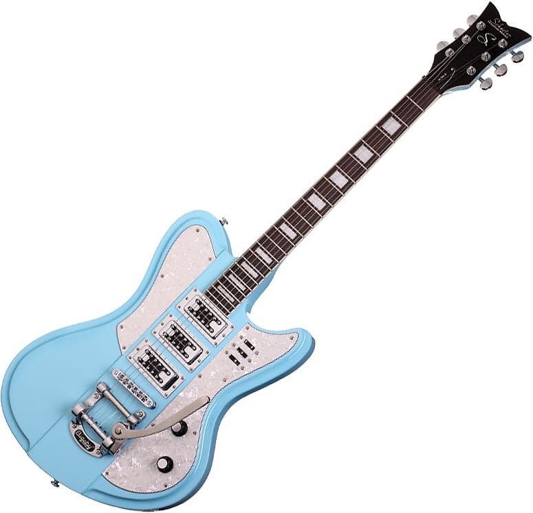 

Электрогитара Schecter Ultra-III Electric Guitar in Vintage Blue Finish