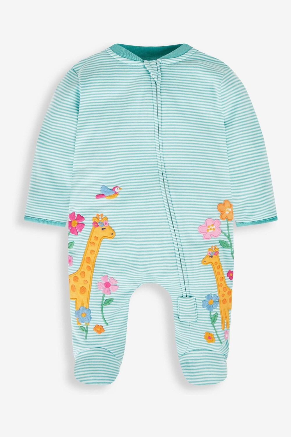 

Комбинезон JoJo Maman Bébé с аппликацией в виде жирафа на молнии Jojo Maman Bébé