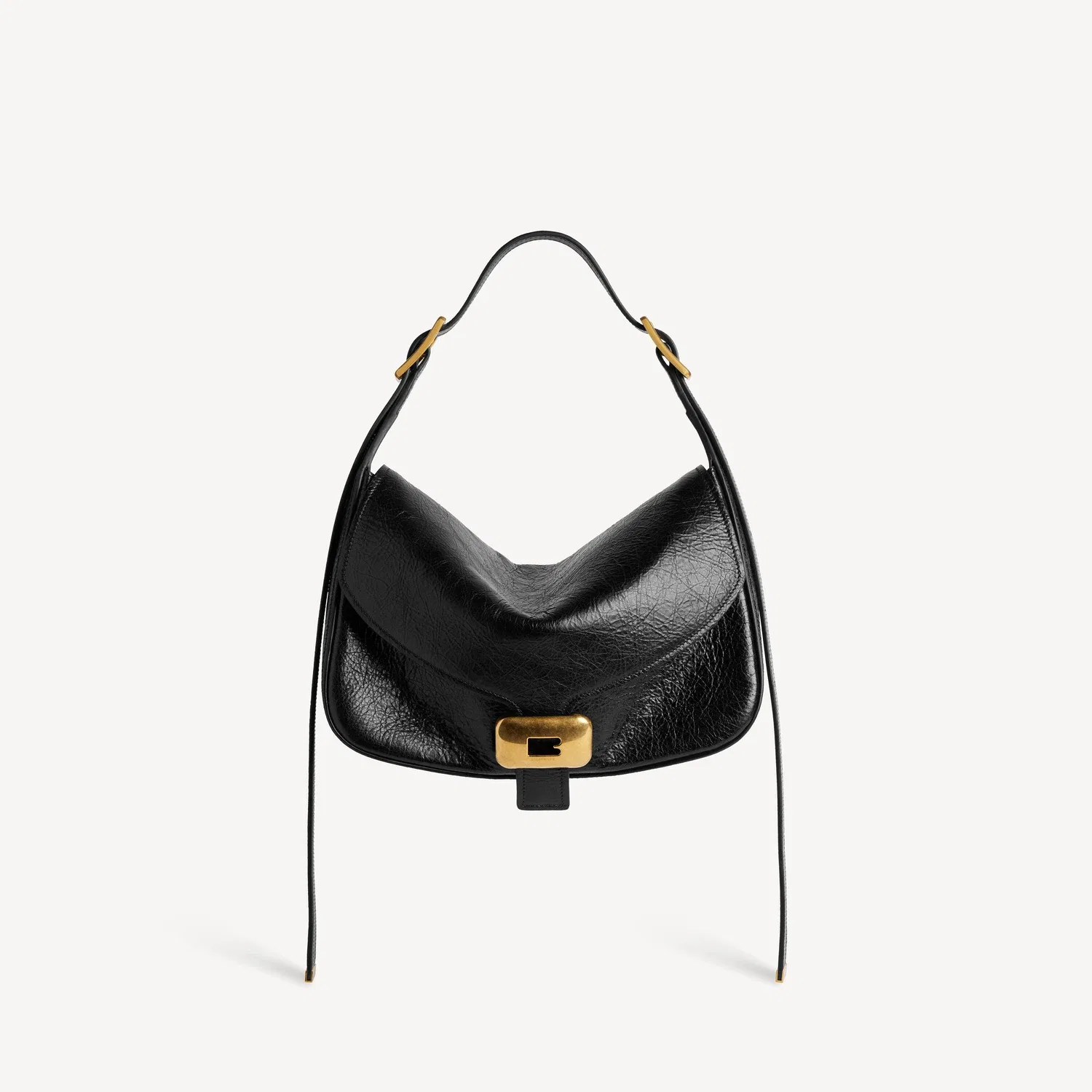 Женская сумка Clicca на плечо, средняя, черная BALENCIAGA, черный