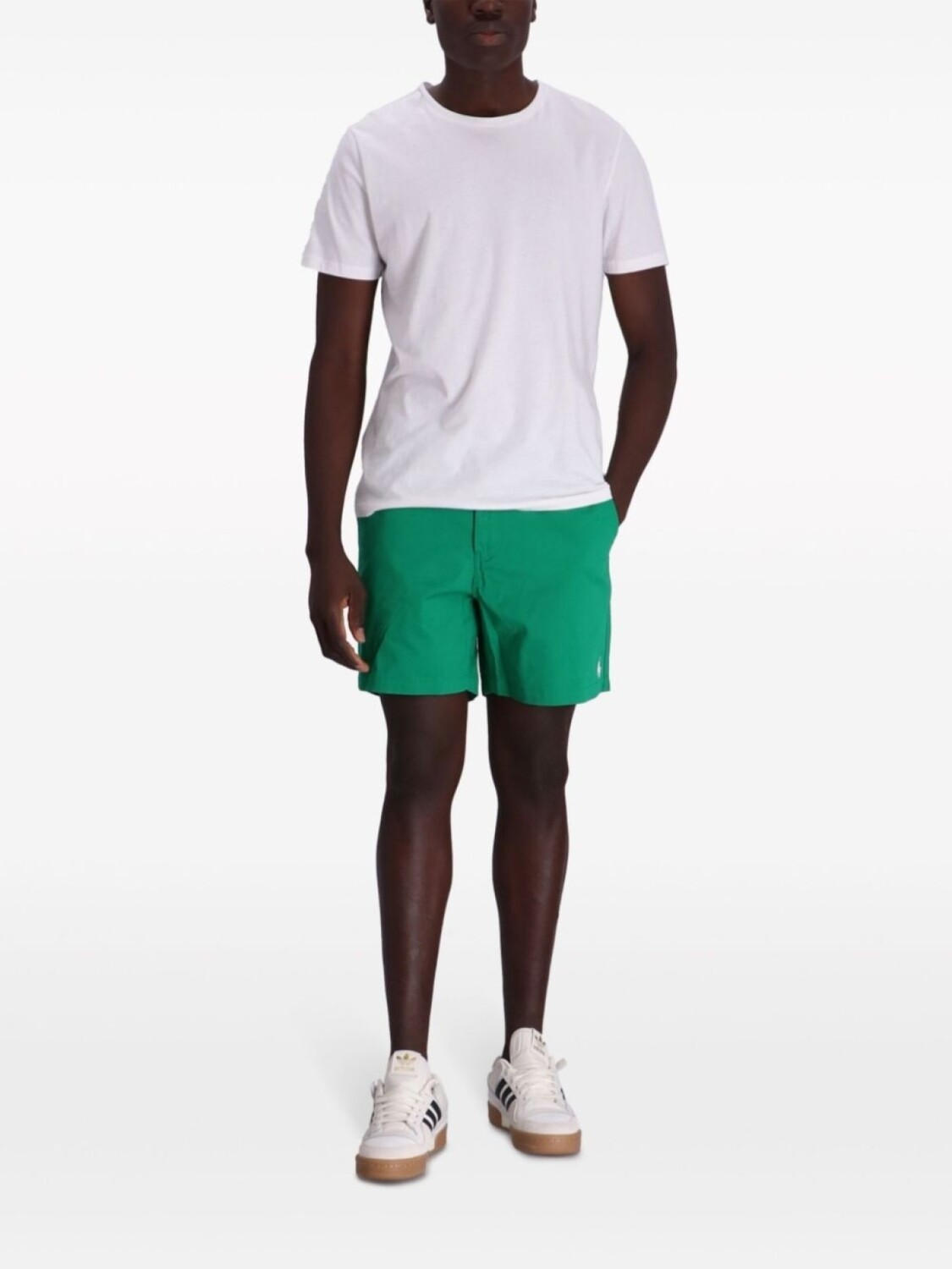 Polo Ralph Lauren шорты с вышивкой Polo Pony, зеленый — фото 2