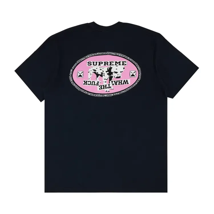 Футболка Supreme Dalmatian Tee 'Navy' — фото 2