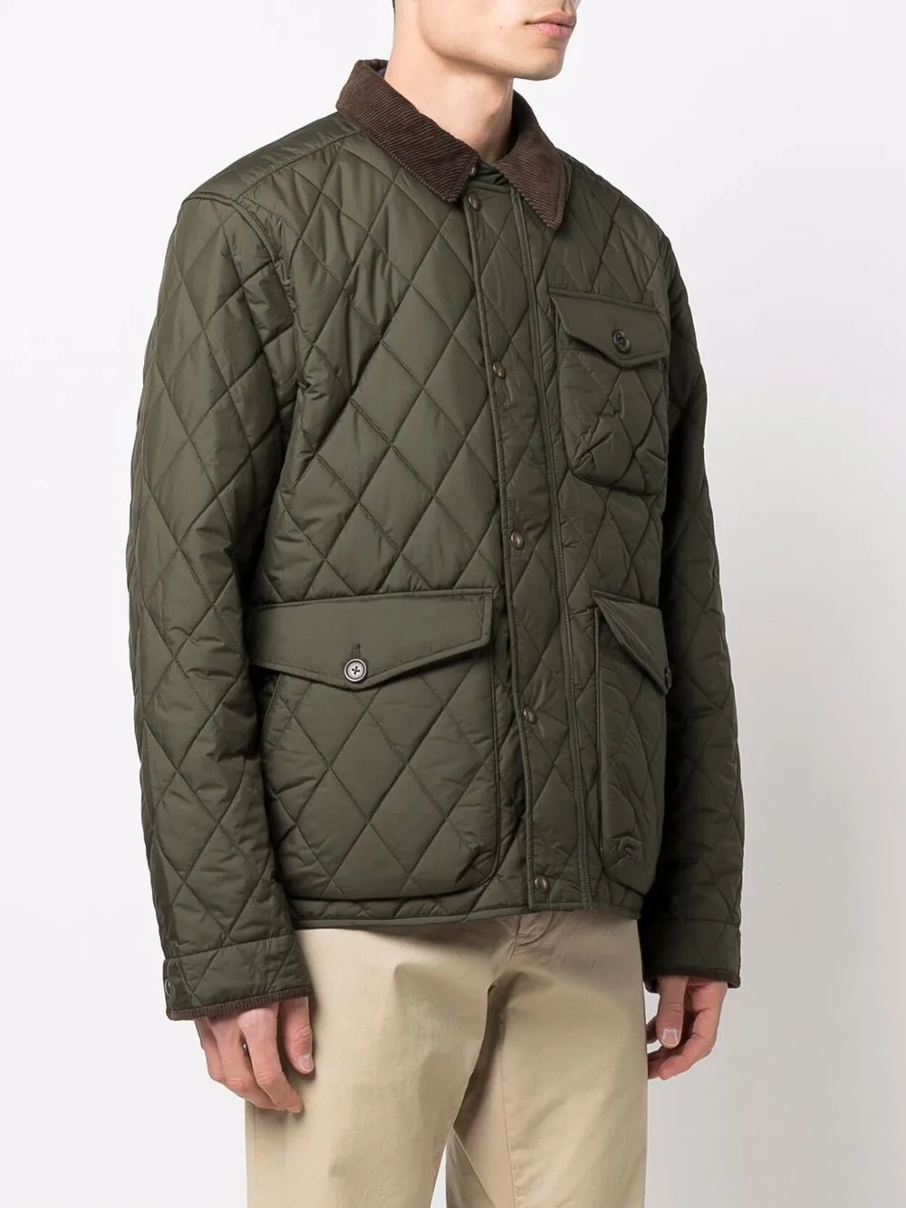 Стеганая куртка Beaton POLO RALPH LAUREN, зеленый — фото 3