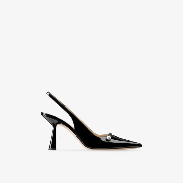 Босоножки на шпильке Jimmy Choo Амита лакированные, мультиколор