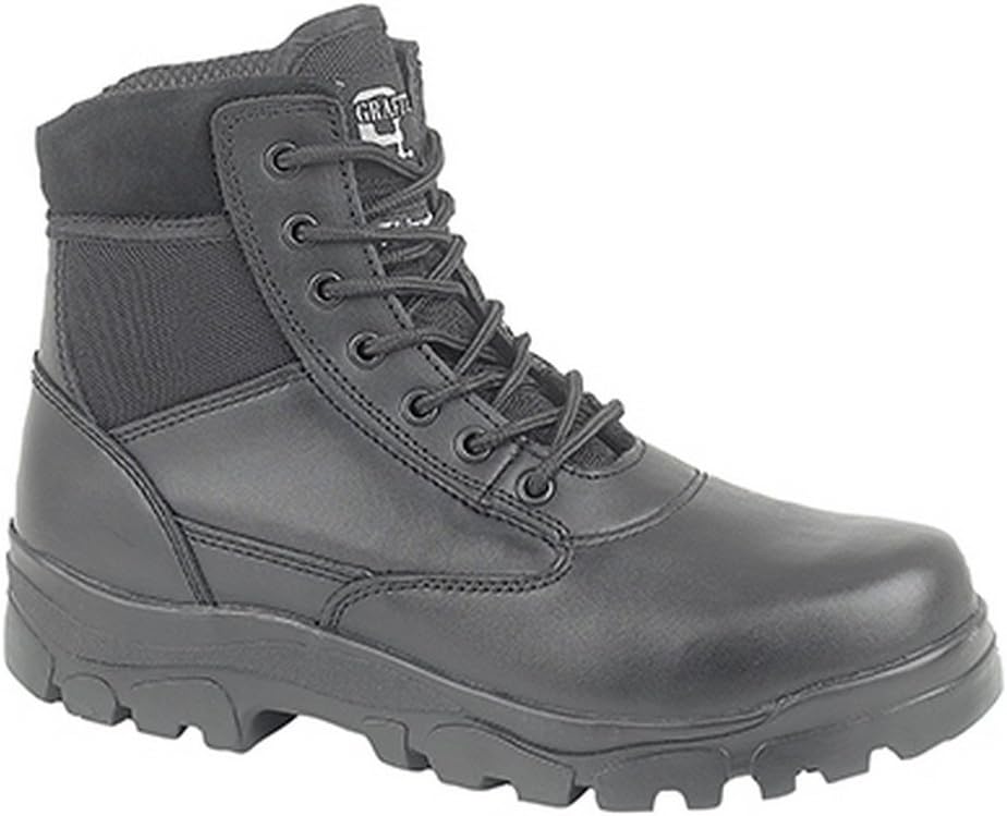 

Мужские армейские ботинки Grafters Sherman с подкладкой Thinsulate и 7 отверстиями для шнурков, черный