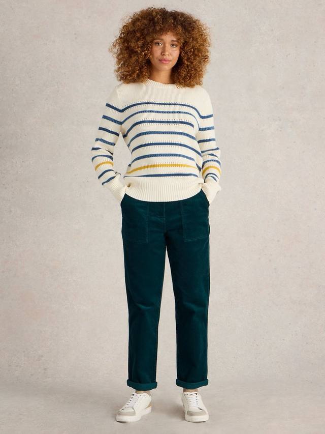 

Брюки Twister из вельвета White Stuff, Dark Green