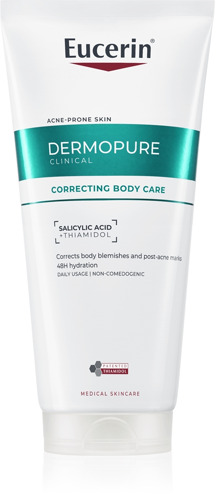 

Крем для тела Dermopure Clinical Correcting Body Care для проблемной, склонной к акне кожи Eucerin, 200 мл