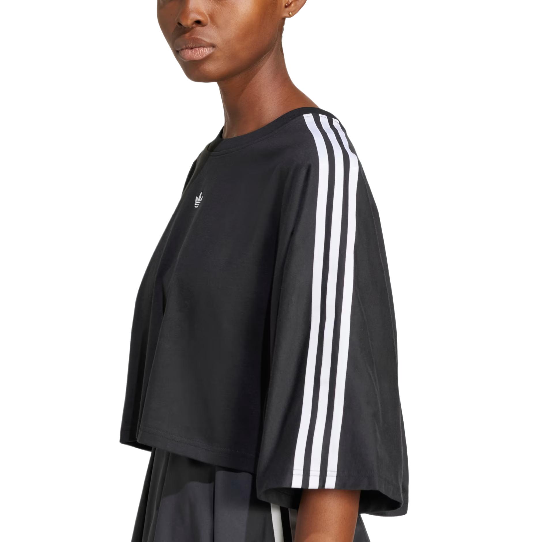Adilenium Season 3 Бокси оверсайз футболка Adidas Originals, черный — фото 4