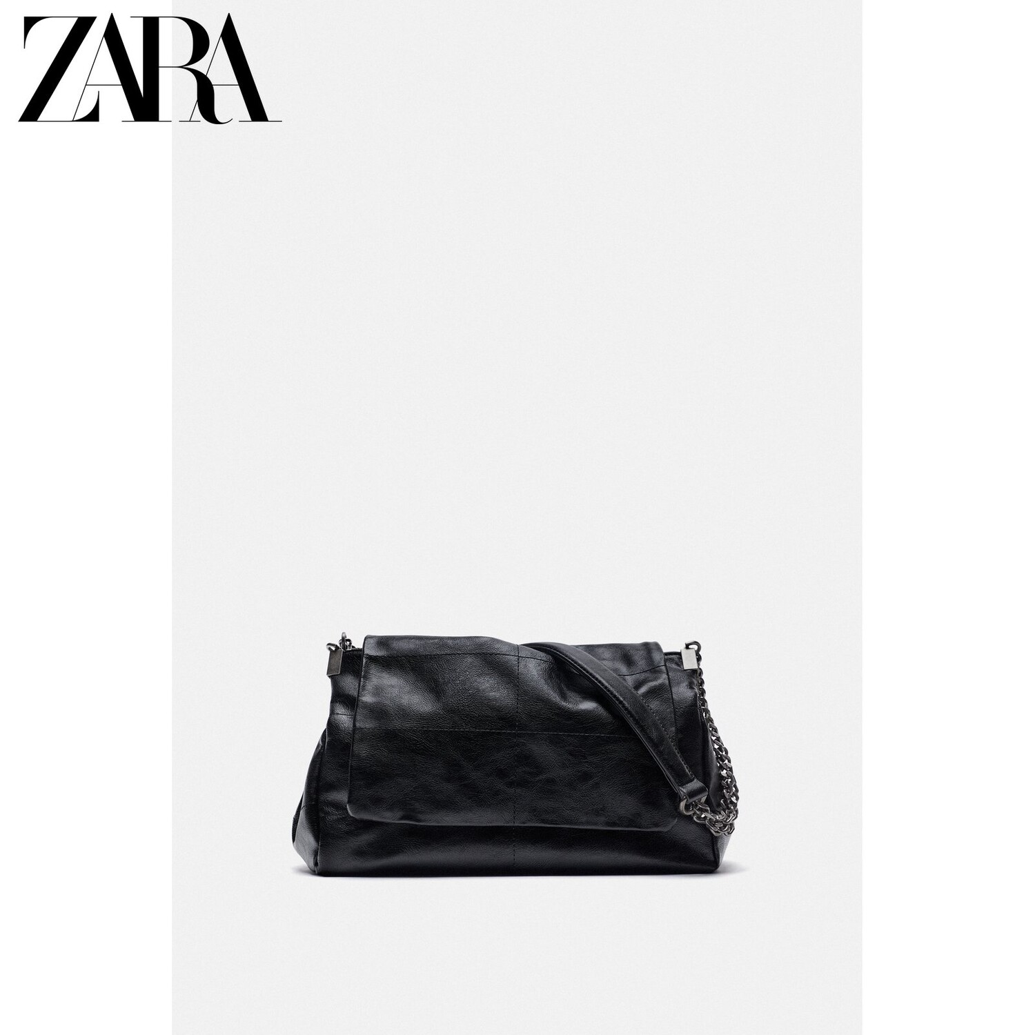 

Сумка женская Zara в стиле поп-рок, черный
