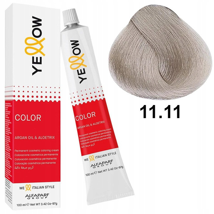 

Краситель Alfaparf YELLOW Color Permanent 11.11 100 мл