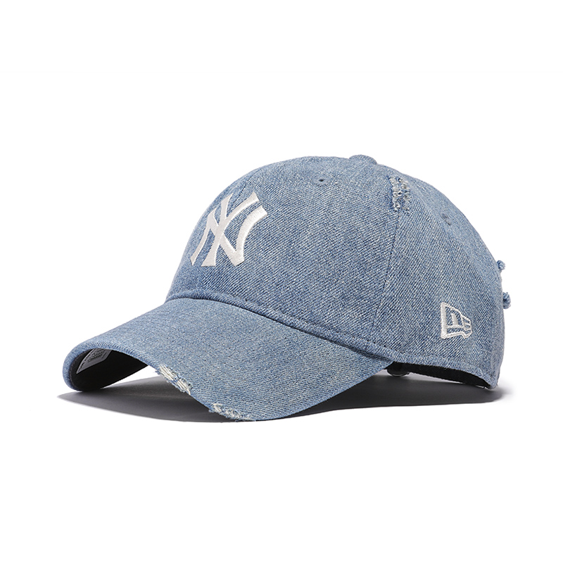 

New Era Хлопковая бейсболка унисекс, Denim Blue
