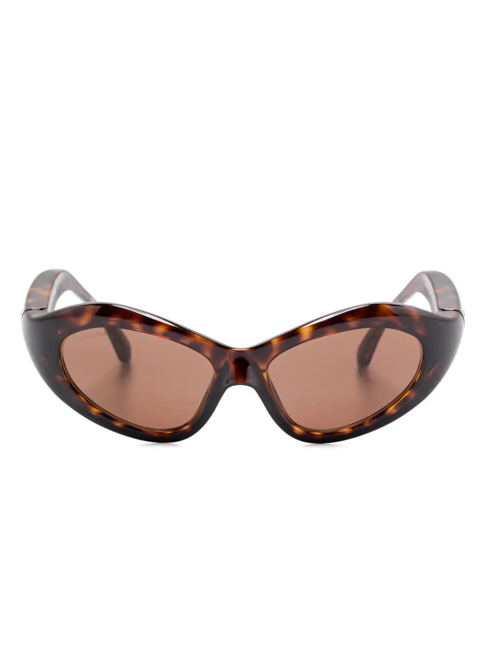 

Солнцезащитные очки Orbit Cat Balenciaga Eyewear, коричневый