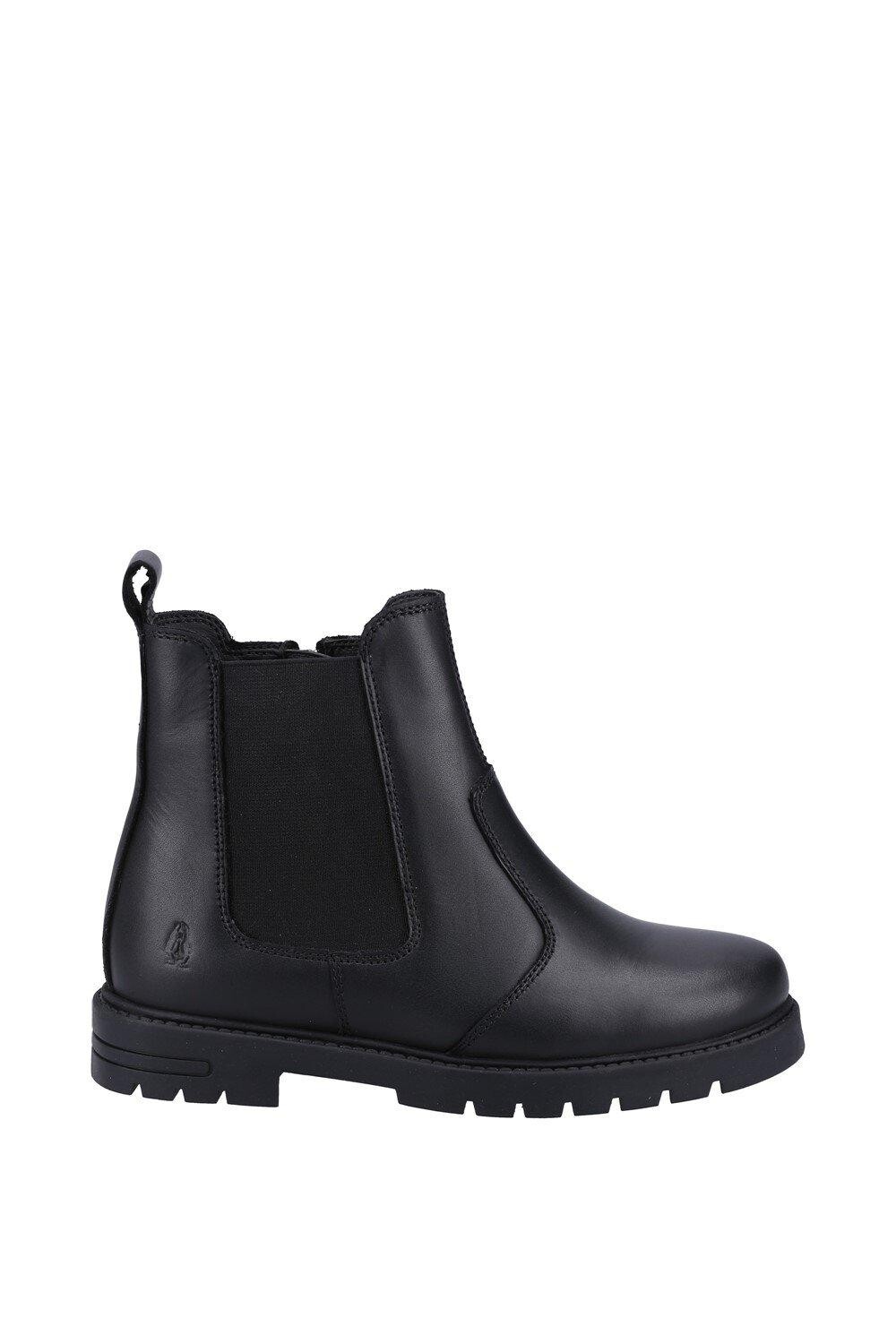 'Laura SNR' Girls BTS FLFR Hush Puppies, черный — фото 4
