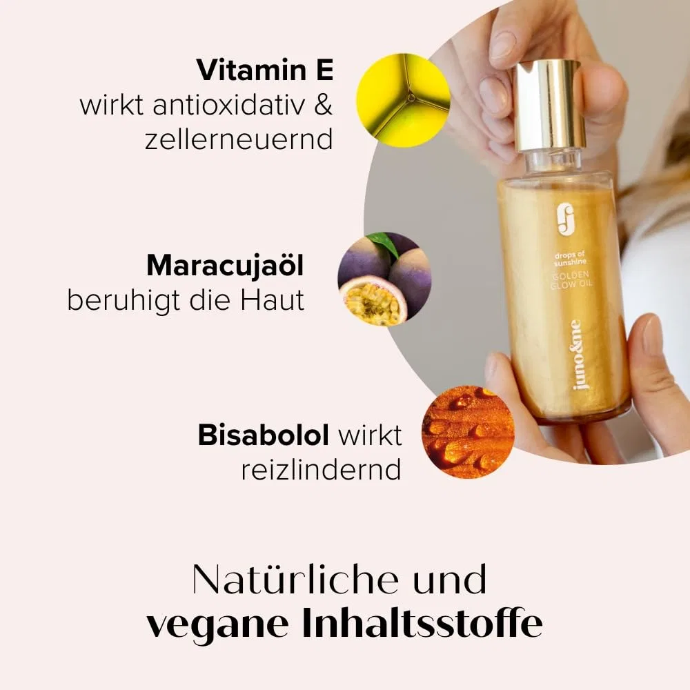 Масло для тела «Golden Glow Oil» от juno & me Juno & Me — фото 3