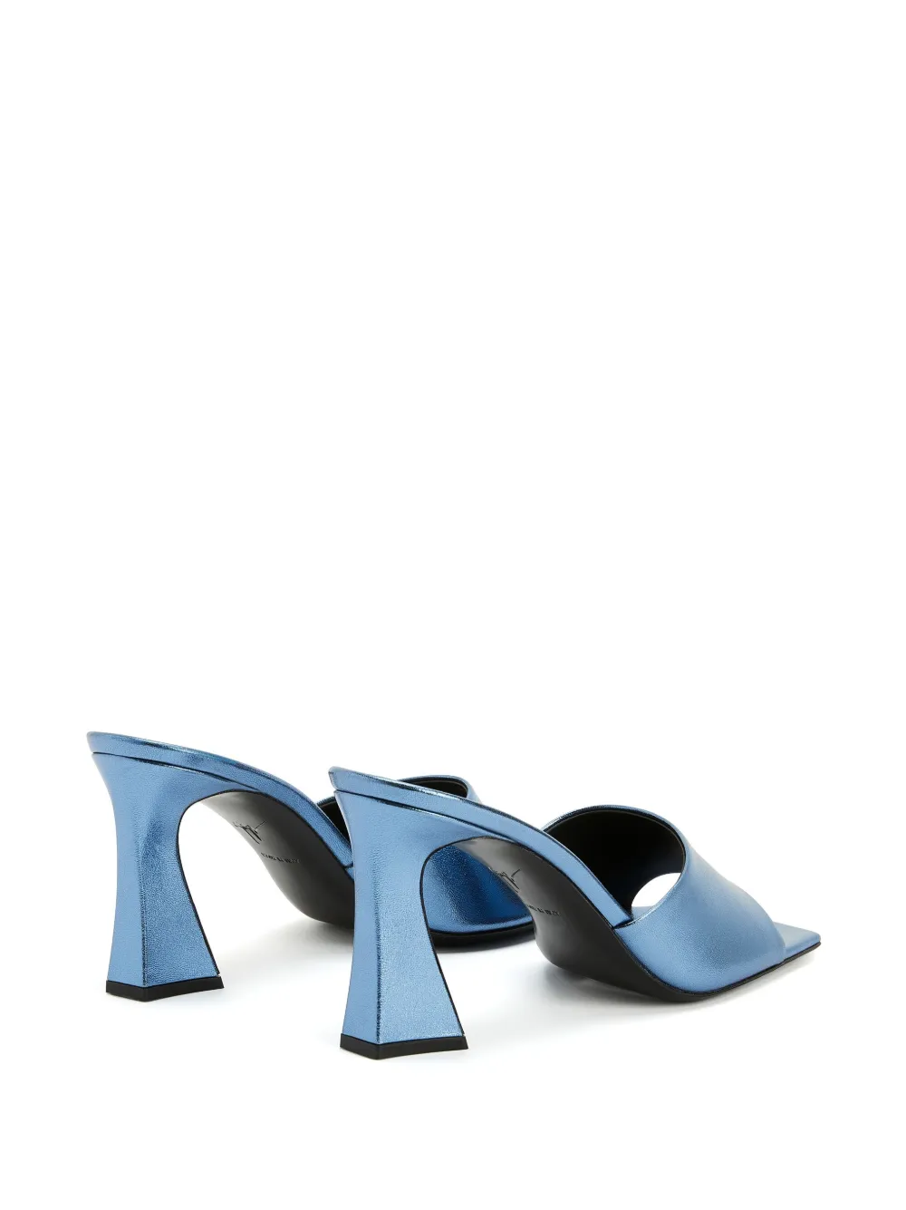 Мюли Solhene 85 Giuseppe Zanotti, синий — фото 3