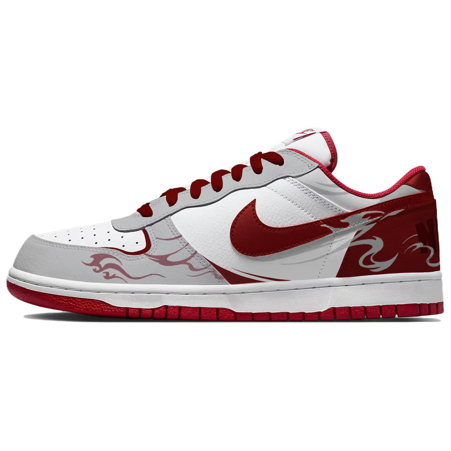 Кроссовки Nike Big Low серые