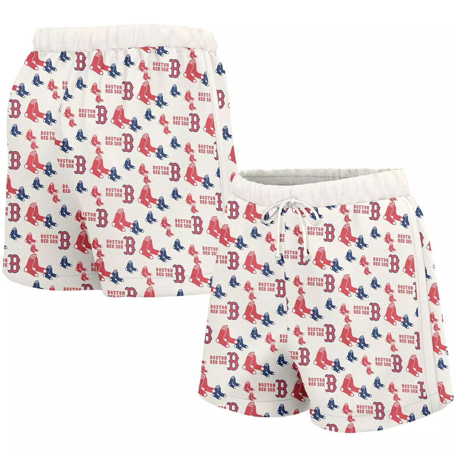 

Женские шорты Lusso White Boston Red Sox Marge